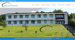 Desktop Screenshot of manz-partner.net